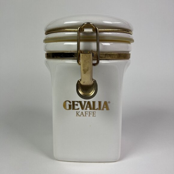 Gevalia Kaffe Coffee Canister By Appointment To His Majesty The King Of Sweden - Picture 1 of 5